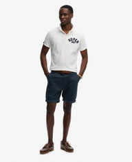navy chino short