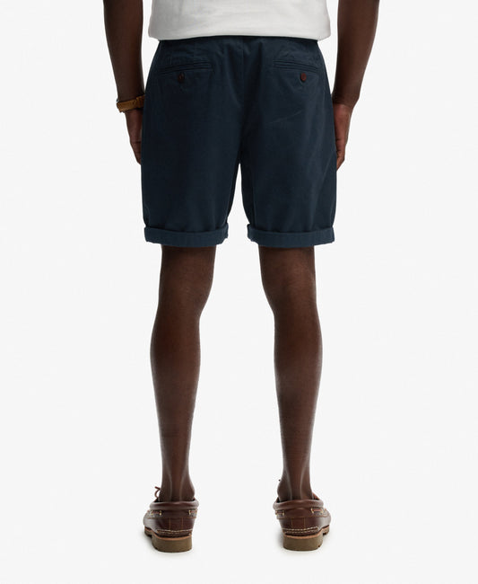navy chino short