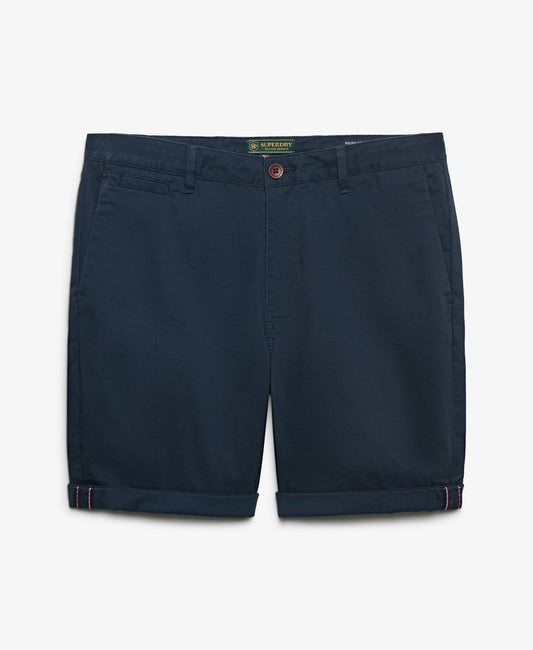 navy chino short