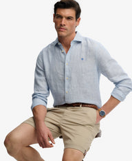 beige chino shorts 