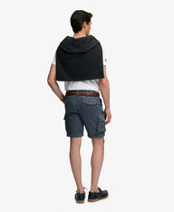slate grey cargo short 