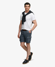 slate grey cargo short 