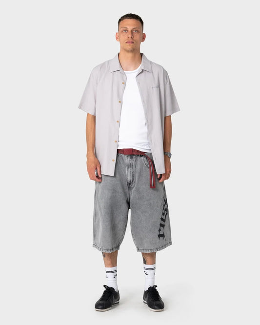 Rusty Diego SS Shirt - Grey