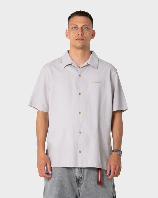 Rusty Diego SS Shirt - Grey