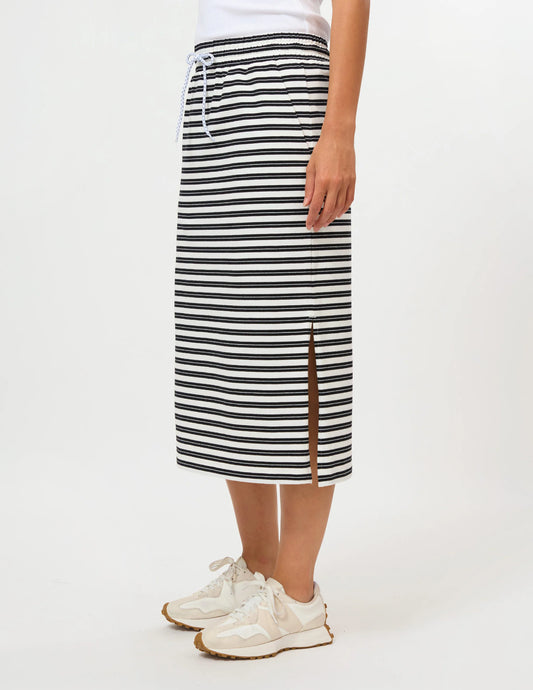 Stella + Gemma Essentials Skirt - Black Stripe