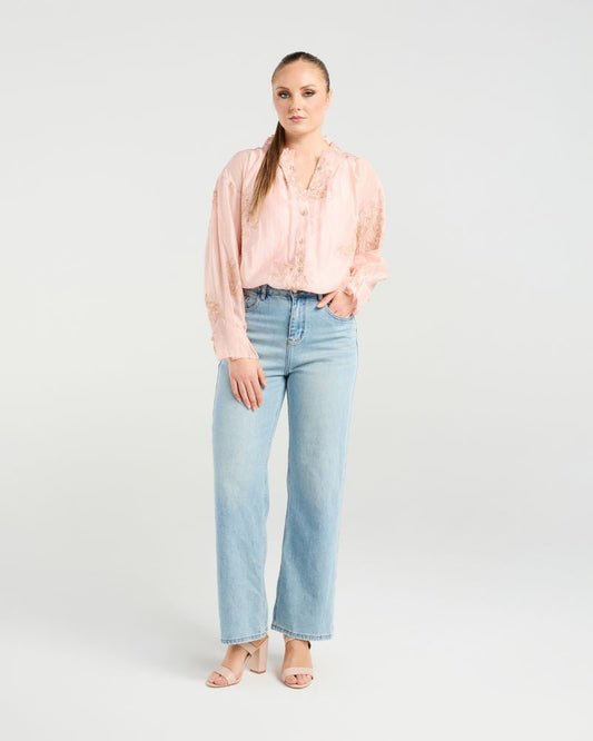 NMBR Rose Freya Blouse