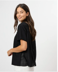 black top with back detail 