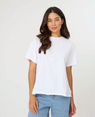 white top with back detail 