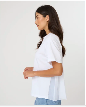 white top with back detail 