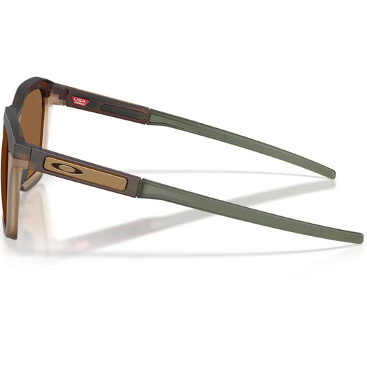 Brown two tone oakley sunglasses