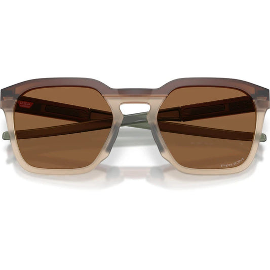 Brown two tone oakley sunglasses