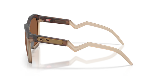 Bow with a brown and beige design on a white background