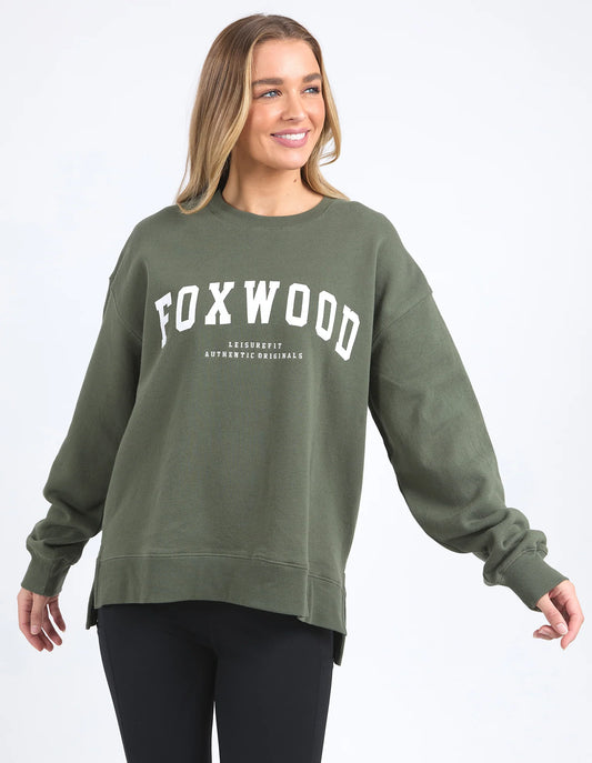 Foxwood Interval Crew - Khaki
