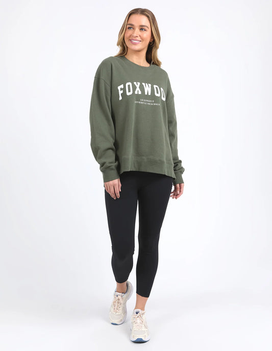 Foxwood Interval Crew - Khaki