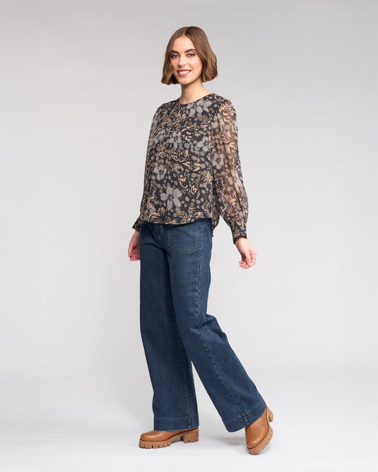 Knewe Lexie Chiffon Top
