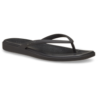 Black sandal on a white background