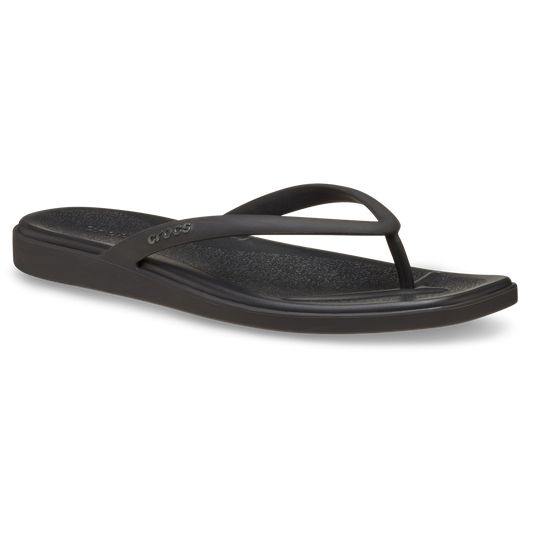 Black sandal on a white background