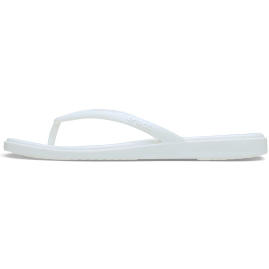 White sandal on a white background
