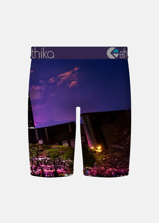 boys purple and blue underwear with ufos 