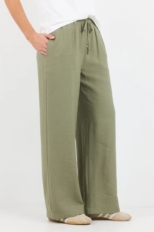 khaki pull on pant 