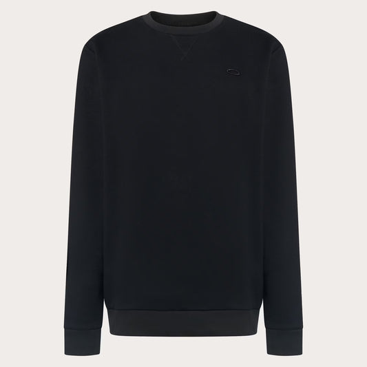 Black sweatshirt on a light gray background
