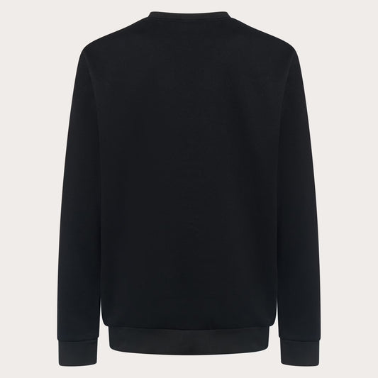 Black sweatshirt on a light gray background