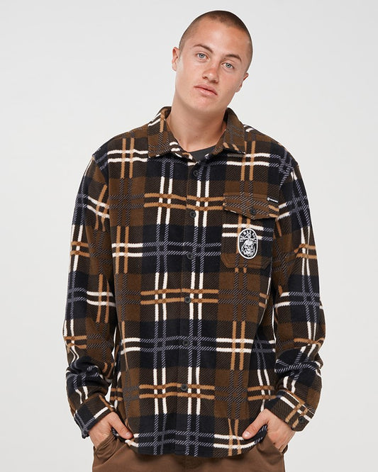 The Mad Hueys Rope Skull Anchor Shacket