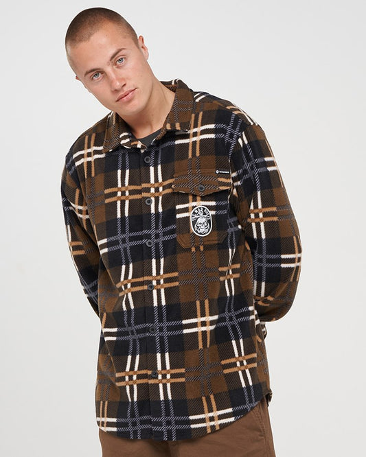 The Mad Hueys Rope Skull Anchor Shacket