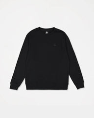 Black sweatshirt on a light gray background