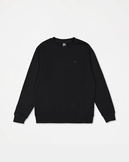 Black sweatshirt on a light gray background
