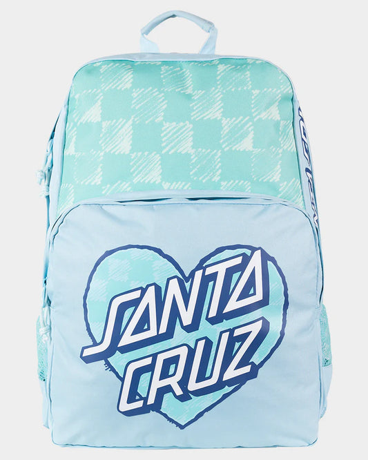 Santa Cruz Checker Heart Dot Backpack