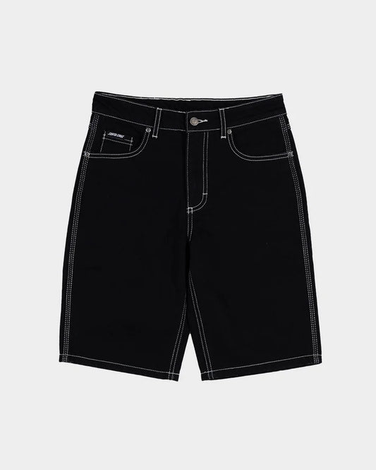 Santa Cruz Flamed Collegiate Arch Jean Shorts
