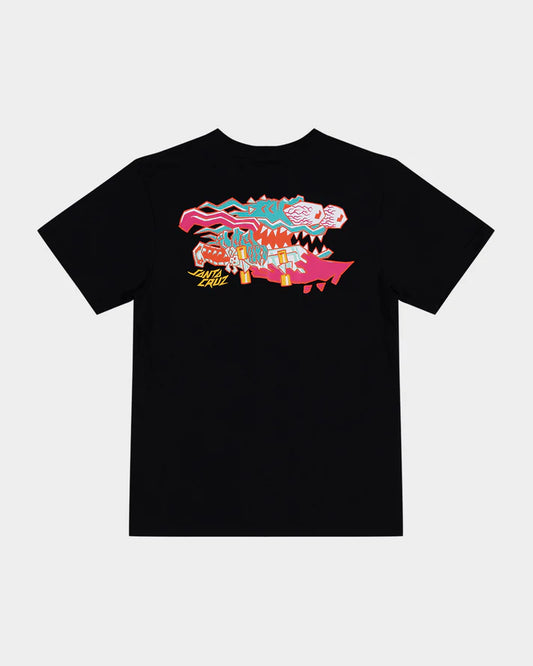 Santa Cruz Meek Scratched Slasher Short Sleeve Tee