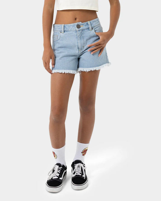 Santa Cruz MFG Retro Dot Jean Shorts