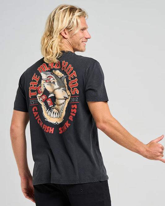 Mad Hueys Shark Tins Tee