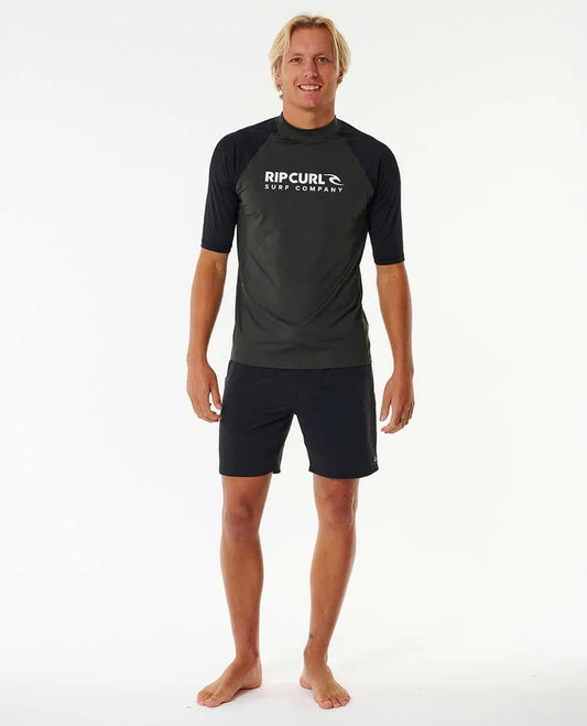 Rip Curl Shock UPF50+ Short Sleeve Rash Vest