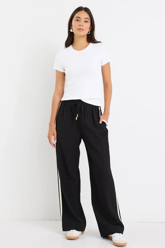 Stories to be Told - Study Ivory Rib Longer Baby Tee