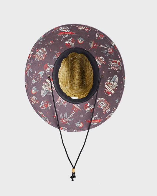 The Mad Hueys Hueys Tattoo Straw Hat