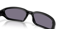 Black sunglasses with dark lenses on a transparent background