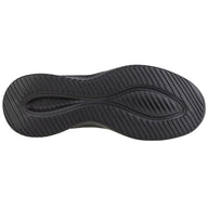 Black shoe sole on a white background