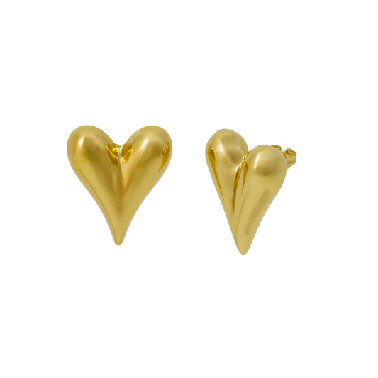 Other Things Valentina Earrings - Large Gold