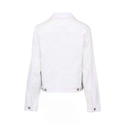 Vassalli White jacket on a white background