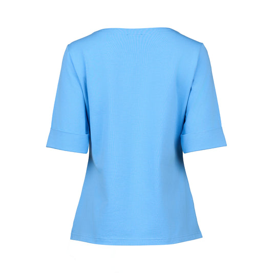 Vassalli Light blue t-shirt on a white background