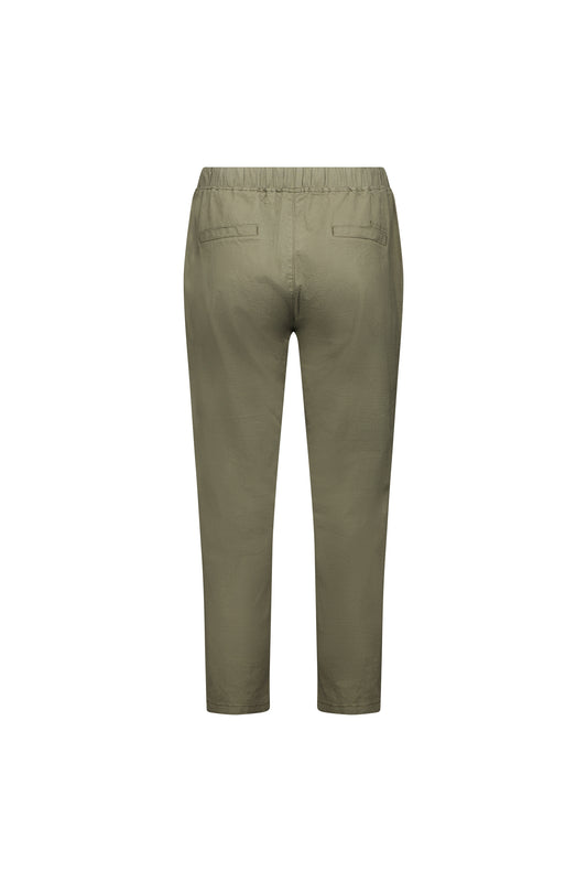 Vassalli 7/8 Army Green pants on a white background