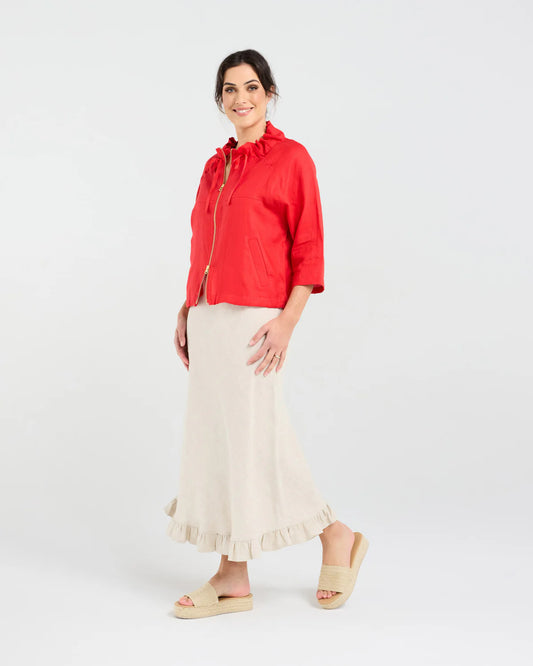 Blackstone Victoria Zip Front Jacket