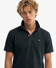 navy superdry polo shirt