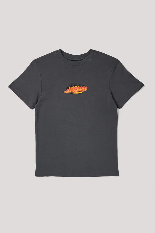 Santa Cruz Boys Ultimate Flame Dot Center T-Shirt